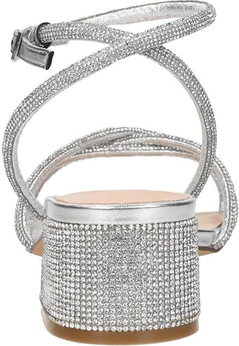 Steve Madden Cerena Sandalen Hak Zilverkleur - Foto 5