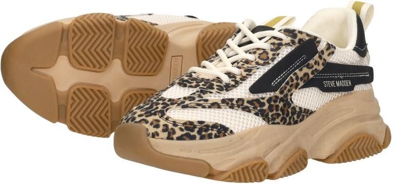 Steve Madden JPossession chunky sneakers beige zwart - Foto 7