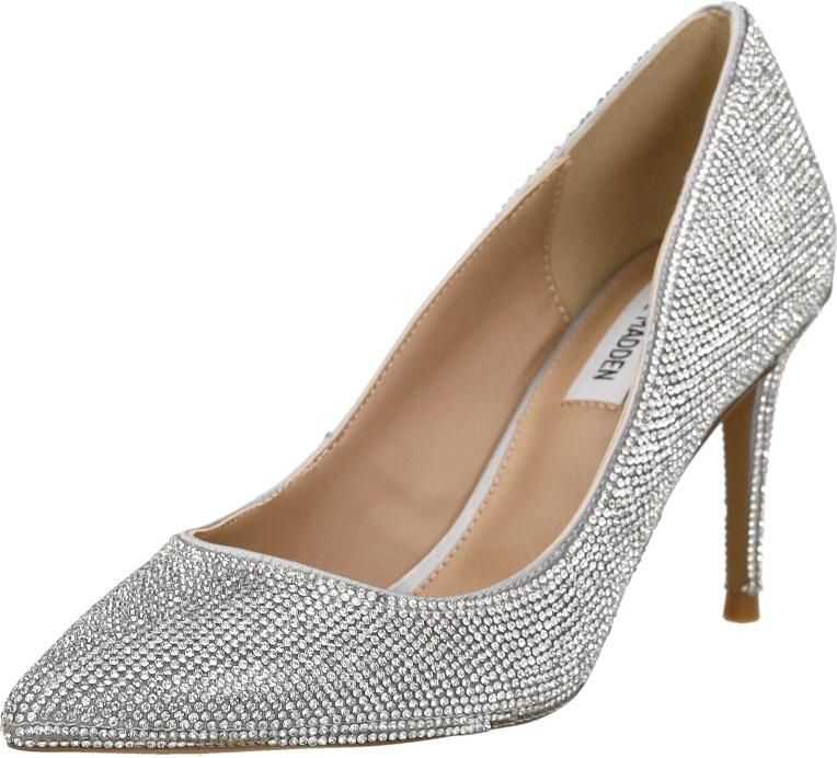 Steve Madden Lillie Rhinestone dames pump Zilver - Foto 4