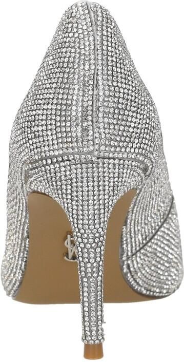 Steve Madden Lillie Rhinestone dames pump Zilver - Foto 8