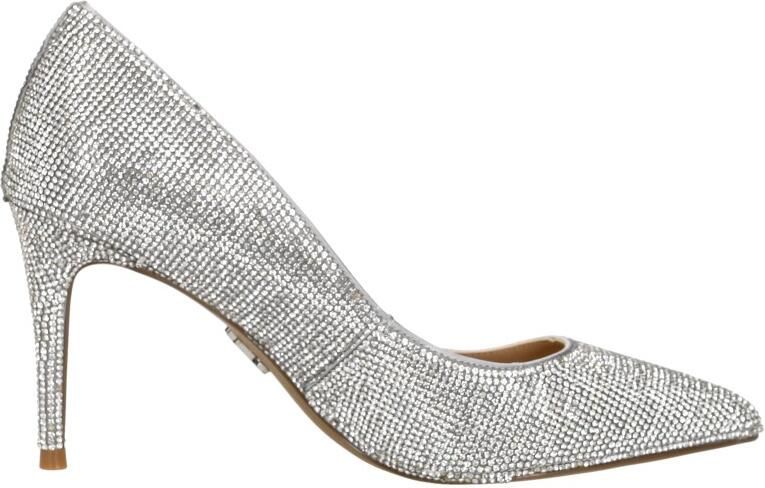 Steve Madden Lillie Rhinestone dames pump Zilver - Foto 6