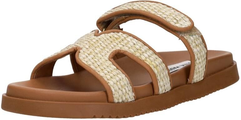 Steve Madden Leren slippers met klittenband model 'MISSILE' - Foto 7