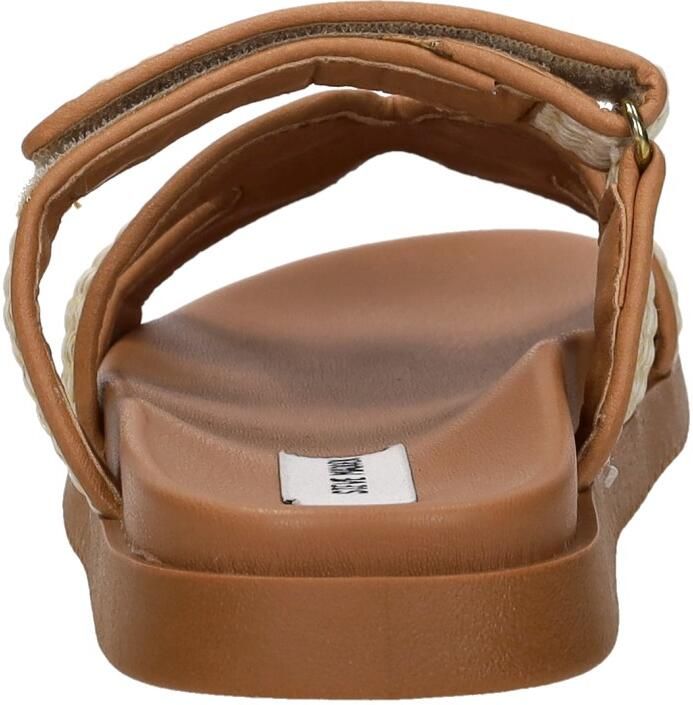 Steve Madden Leren slippers met klittenband model 'MISSILE' - Foto 5