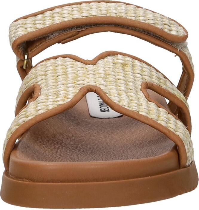 Steve Madden Leren slippers met klittenband model 'MISSILE' - Foto 6