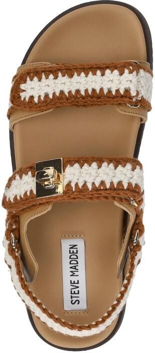 Steve Madden Mona Sandalen Plat Beige - Foto 8