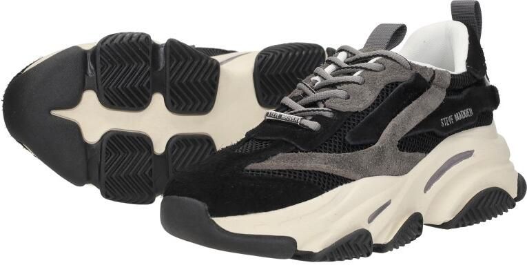 Steve Madden Possession-E Black Dames Sneaker SM19000033-03006-BSO - Foto 8