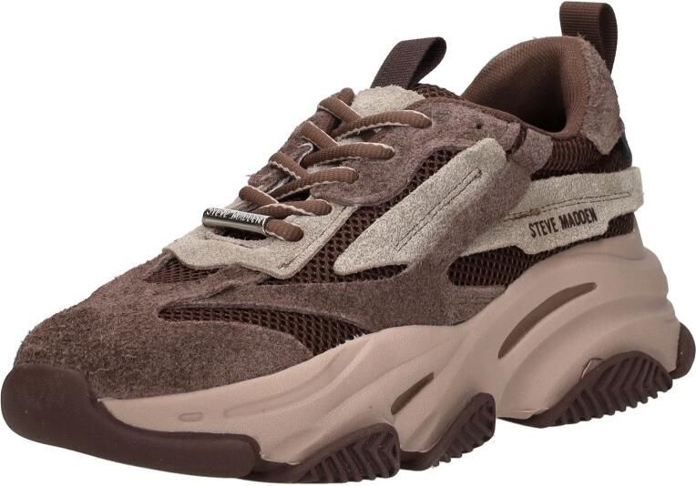 Steve Madden Sneakers van leermix met logoprint model 'Possession' - Foto 4