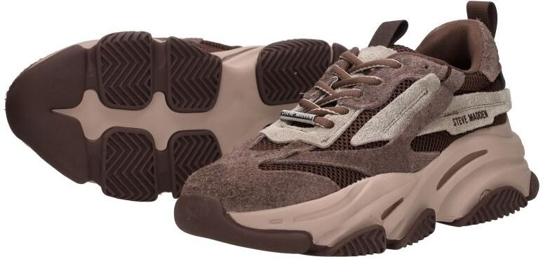Steve Madden Sneakers van leermix met logoprint model 'Possession' - Foto 8
