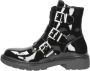 Sub55 Biker boots Enkellaarsjes Zwart lak - Thumbnail 2