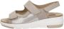 Sub55 Comfort Collection Maira 20 Sandalen Plat Beige - Thumbnail 2
