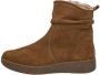 Sub55 Comfort Collection Marina 17 Enkellaarsjes Plat Cognac - Thumbnail 2