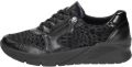 Sub55 Comfort Collection Mary 05 Veterschoenen Laag Zwart - Zwart