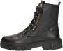 Sub55 Comfort Collection Paige 29 Veterschoenen Hoog Zwart - Thumbnail 2