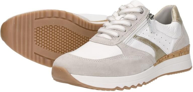 Sub55 Comfort Collection Claire 68 Veterschoenen Laag Beige - Foto 6