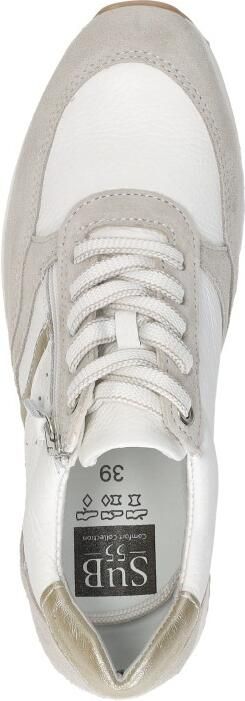 Sub55 Comfort Collection Claire 68 Veterschoenen Laag Beige - Foto 7