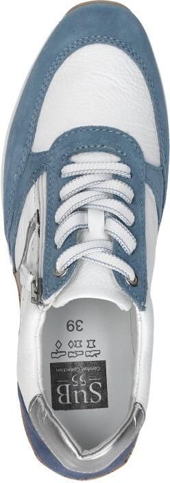 Sub55 Comfort Collection Claire 68 Veterschoenen Laag Licht blauw - Foto 7