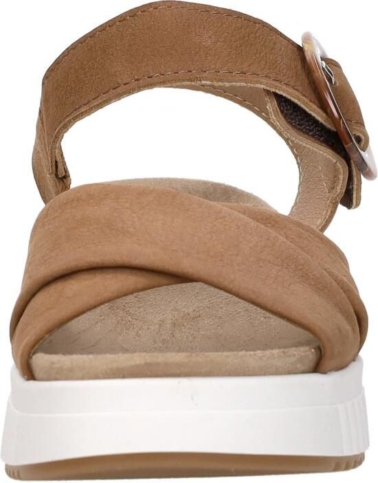 Sub55 Comfort Collection Harper 01 Sandalen Plat Cognac - Foto 3