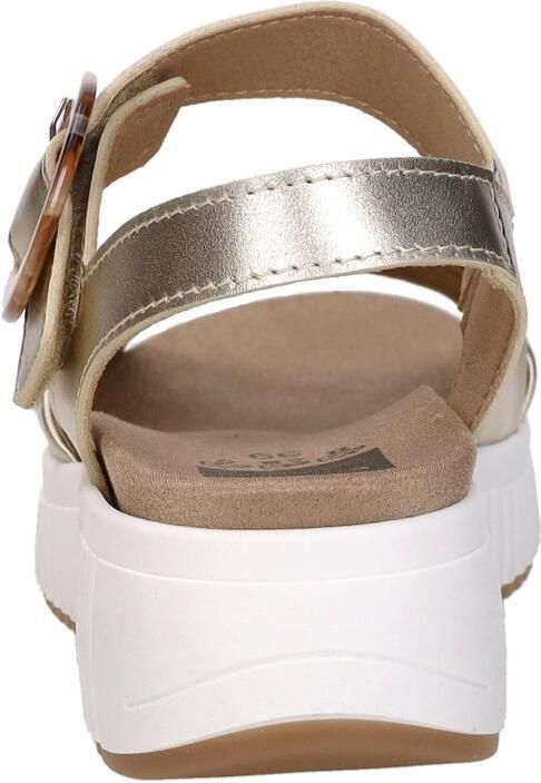 Sub55 Comfort Collection Harper 01 Sandalen Plat Goudkleur - Foto 5