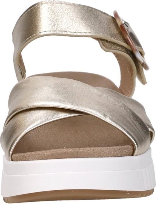 Sub55 Comfort Collection Harper 01 Sandalen Plat Goudkleur - Foto 3