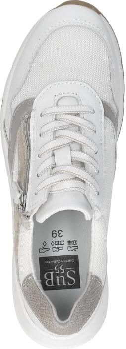 Sub55 Comfort Collection Jasmin 29 Veterschoenen Laag Wit - Foto 7