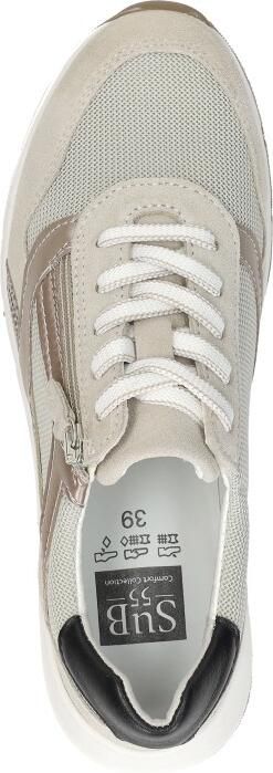 Sub55 Comfort Collection Jasmin 29 Veterschoenen Laag Beige - Foto 7