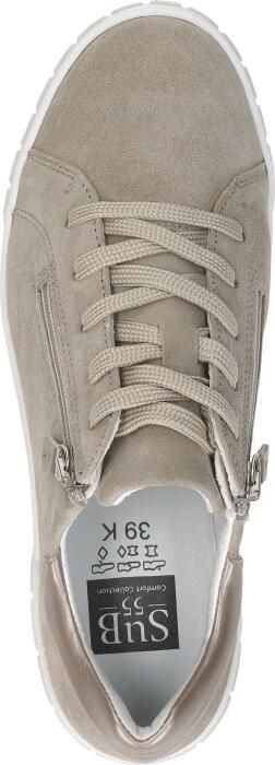 Sub55 Comfort Collection Karda 02 Veterschoenen Laag Beige - Foto 7