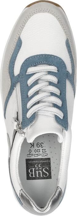 Sub55 Comfort Collection Kary 16 Veterschoenen Laag Wit - Foto 7