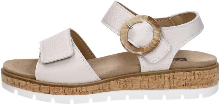 Sub55 Comfort Collection Mia 96 Sandalen Plat Gebroken wit - Foto 2