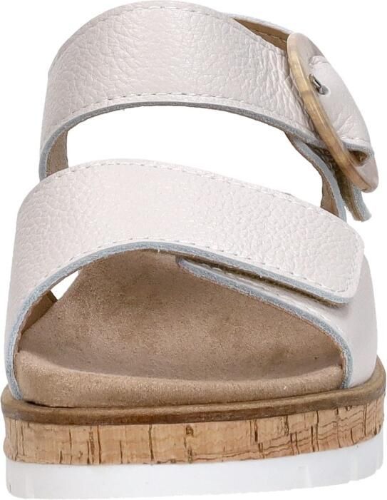 Sub55 Comfort Collection Mia 96 Sandalen Plat Gebroken wit - Foto 3