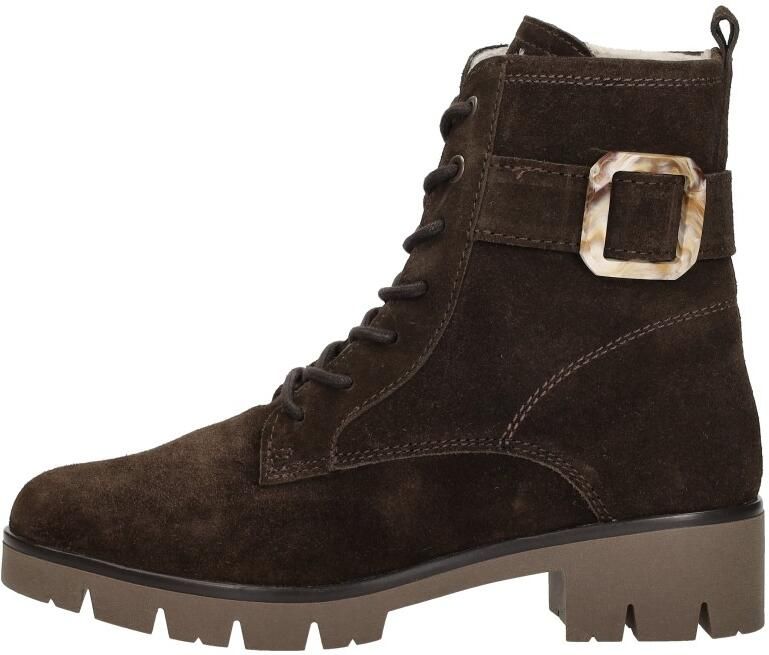 Sub55 Comfort Collection Molly 06 Veterschoenen Hoog Donkerbruin - Foto 2