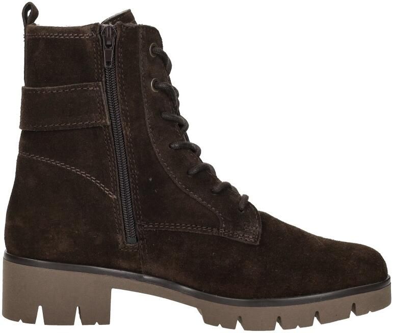 Sub55 Comfort Collection Molly 06 Veterschoenen Hoog donkerbruin