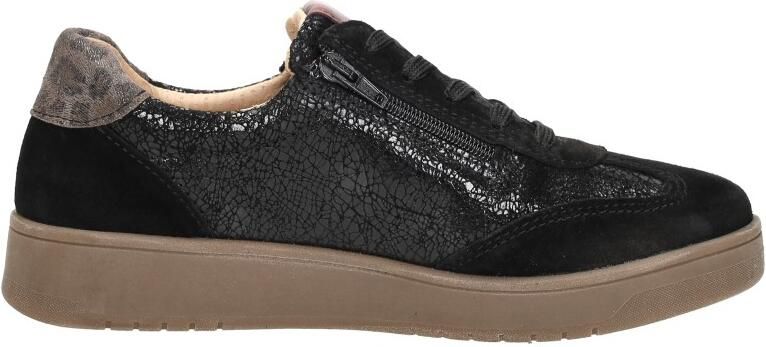 Sub55 Comfort Collection Violet 17 Veterschoenen Laag zwart