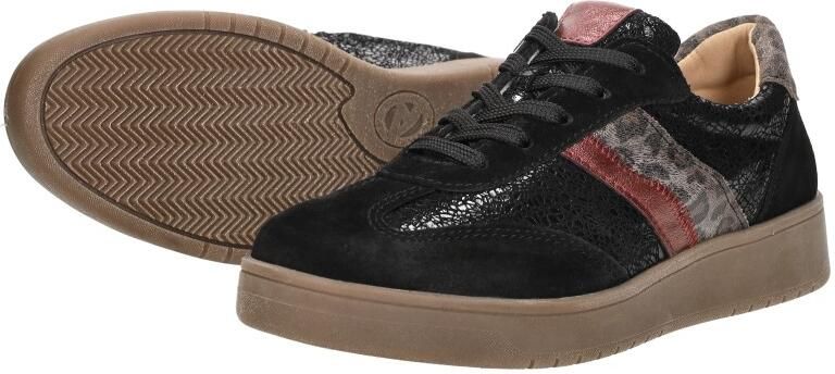 Sub55 Comfort Collection Violet 17 Veterschoenen Laag zwart - Foto 5