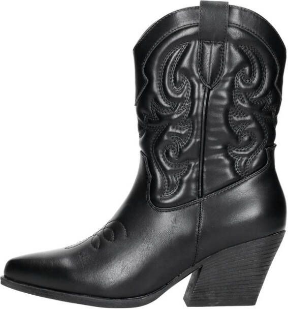 Sub55 Western boots Enkellaarsjes Hak zwart - Foto 2