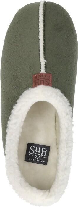 Sub55 Home Collection Pantoffels Dicht Pantoffels Dicht khaki - Foto 7