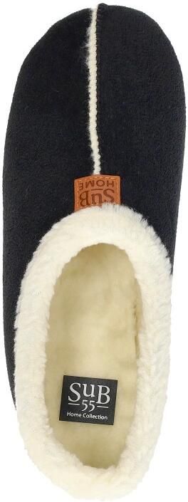 Sub55 Home Collection Pantoffels Dicht Pantoffels Dicht zwart - Foto 8