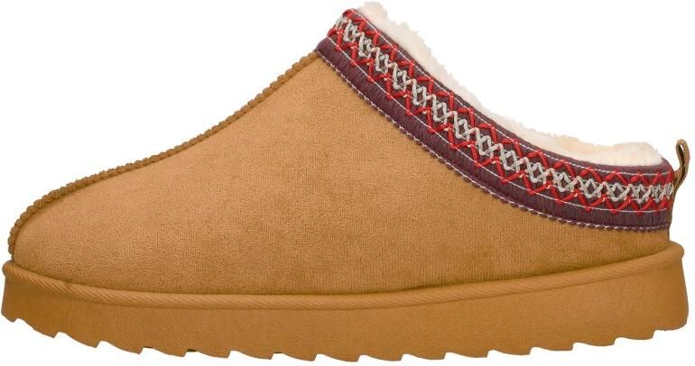 Sub55 Home Collection Pantoffels Dicht Pantoffels Dicht cognac