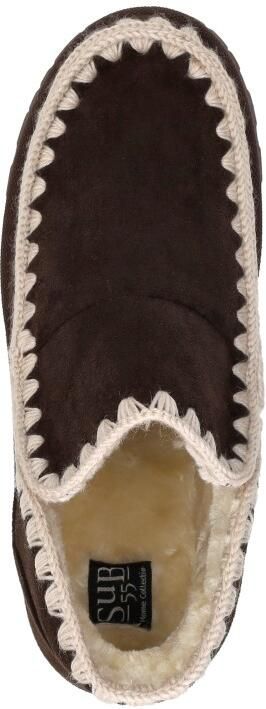 Sub55 Home Collection Pantoffels Dicht Pantoffels Dicht donkerbruin - Foto 5