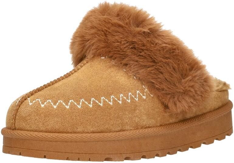 Sub55 Home Collection Pantoffels Open Pantoffels Open Cognac - Foto 3