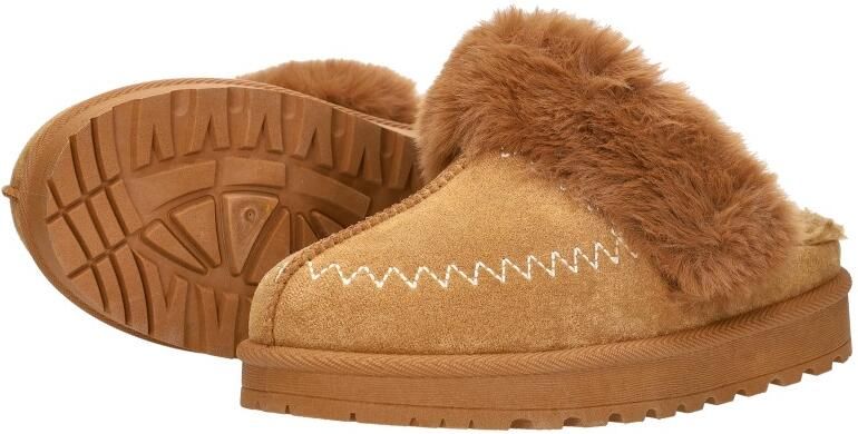 Sub55 Home Collection Pantoffels Open Pantoffels Open Cognac - Foto 6