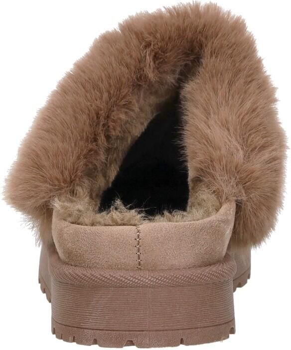 Sub55 Home Collection Pantoffels Open Pantoffels Open Taupe