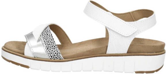 Sub55 Comfort Collection Romi 22 Sandalen Plat Wit