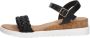 Sub55 Sandalen Hak Sandalen Hak Zwart - Thumbnail 2