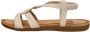 Sub55 Sandalen Plat Sandalen Plat Gebroken wit - Thumbnail 2