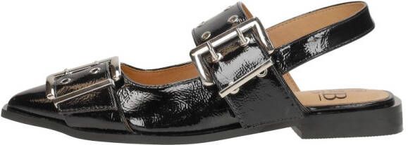 Sub55 Slingbacks Zwartlak
