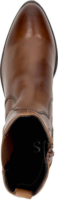 Sub55 Diletta H Enkellaarsjes Hak Cognac - Foto 7