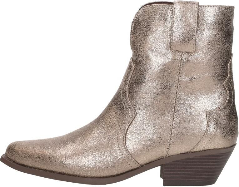 Sub55 Enkellaarsjes Hak Enkellaarsjes Hak Brons - Foto 2