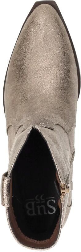 Sub55 Enkellaarsjes Hak Enkellaarsjes Hak Brons - Foto 7