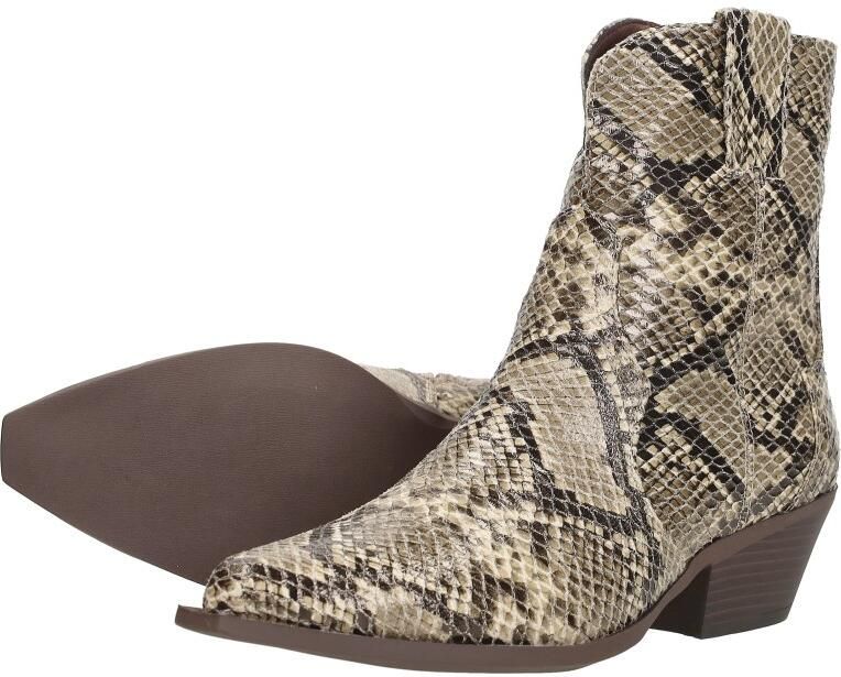 Sub55 Enkellaarsjes Hak Enkellaarsjes Hak Beige - Foto 4