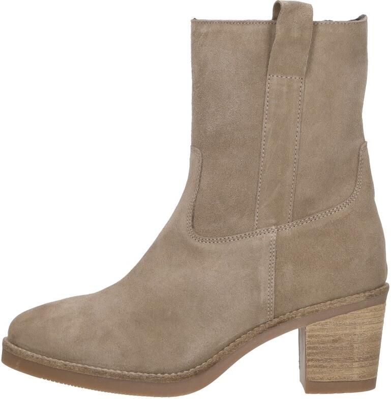 Sub55 Enkellaarsjes Hak Enkellaarsjes Hak Taupe